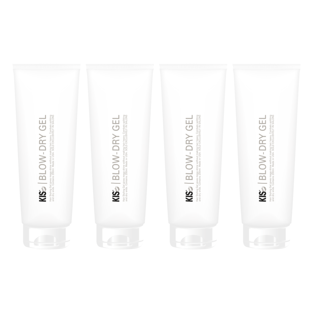 KIS Blow Dry Gel 200ml - 4 STÜCK