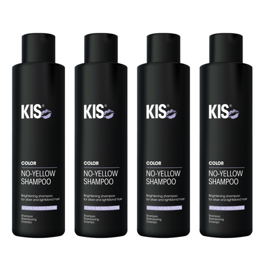 KIS No Yellow Shampoo 250ml - 4 PIÈCES