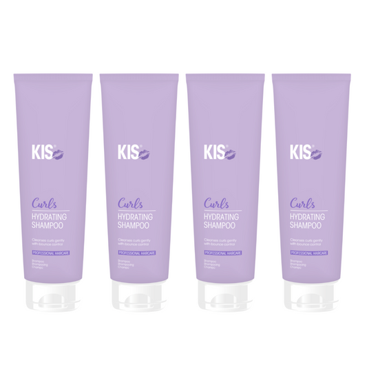 KIS Curls Hydrating Shampoo 300ml - 4 STÜCK