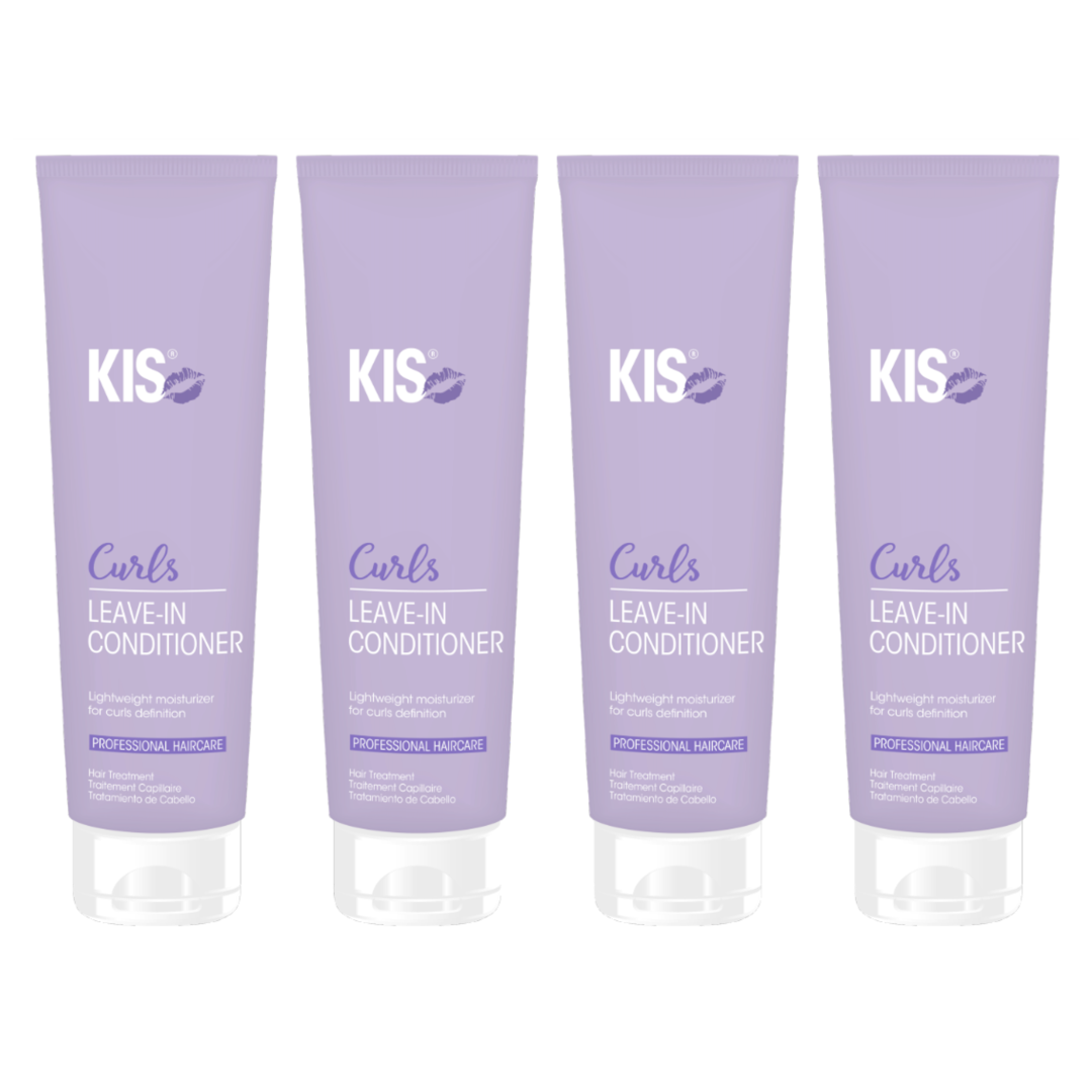 KIS Curls Après-shampooing sans rinçage 150ml - 4 PIÈCES