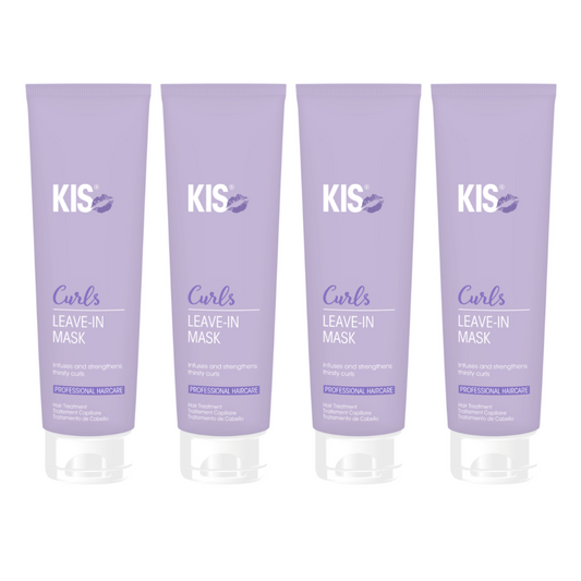 KIS Curls Leave-in Maske 150ml - 4 STÜCK