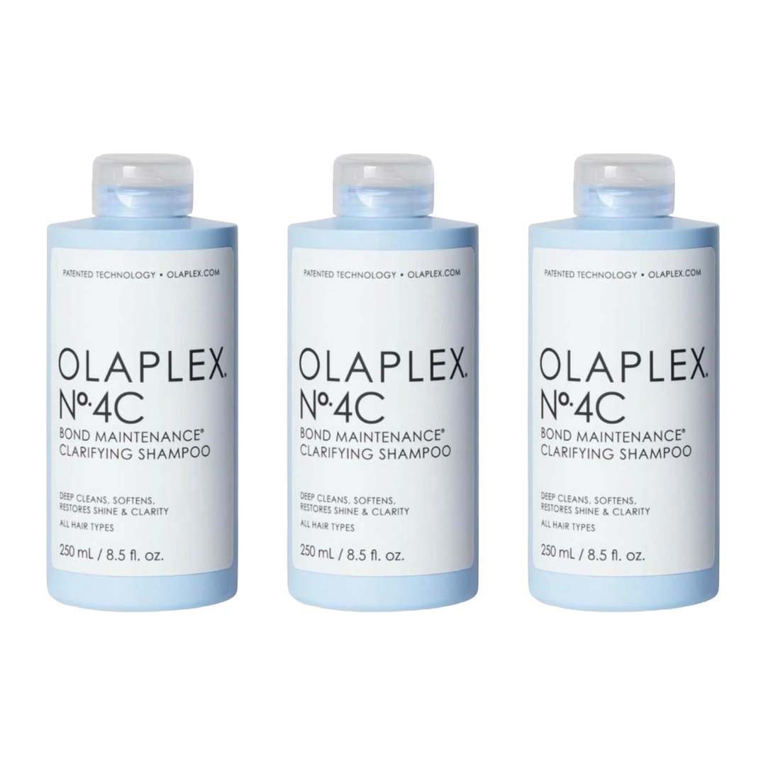Olaplex No.4C Bond Maintenance Clarifying Shampoo 250ml - 3 PIÈCES