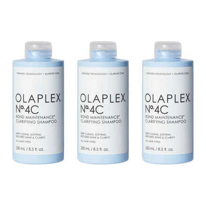 Olaplex No.4C Bond Maintenance Clarifying Shampoo 250ml - 3 PIÈCES
