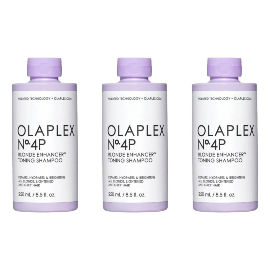 Olaplex No.4P Blonde Enhancer Toning Shampoo - 3 PIÈCES