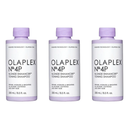 Olaplex No.4P Blonde Enhancer Toning Shampoo - 3 PIÈCES