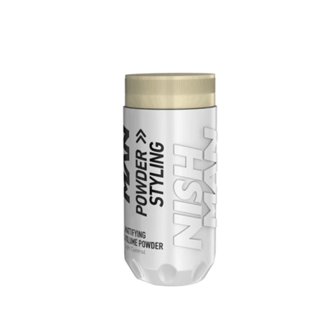Nish Man P1 MILKY - Mattifying Volume Powder Light Control 20Gr. - 3 Pack