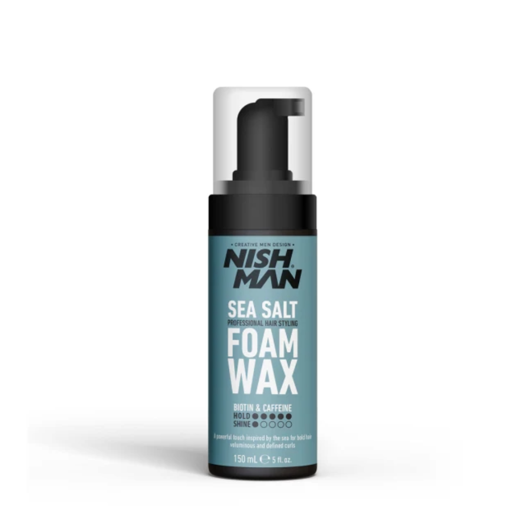 Nish Man Meersalz Schaumwachs 150ml - 12 STK