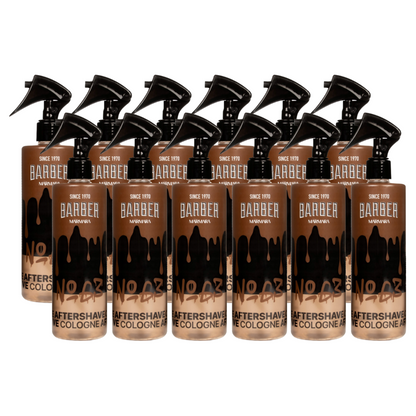 MARMARA BARBER Eau de Cologne Après-rasage 400ml - No 63 - Lot de 12