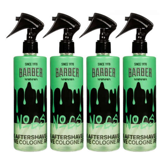 MARMARA BARBER Aftershave Cologne 400ml - No 65 - 4 Pack