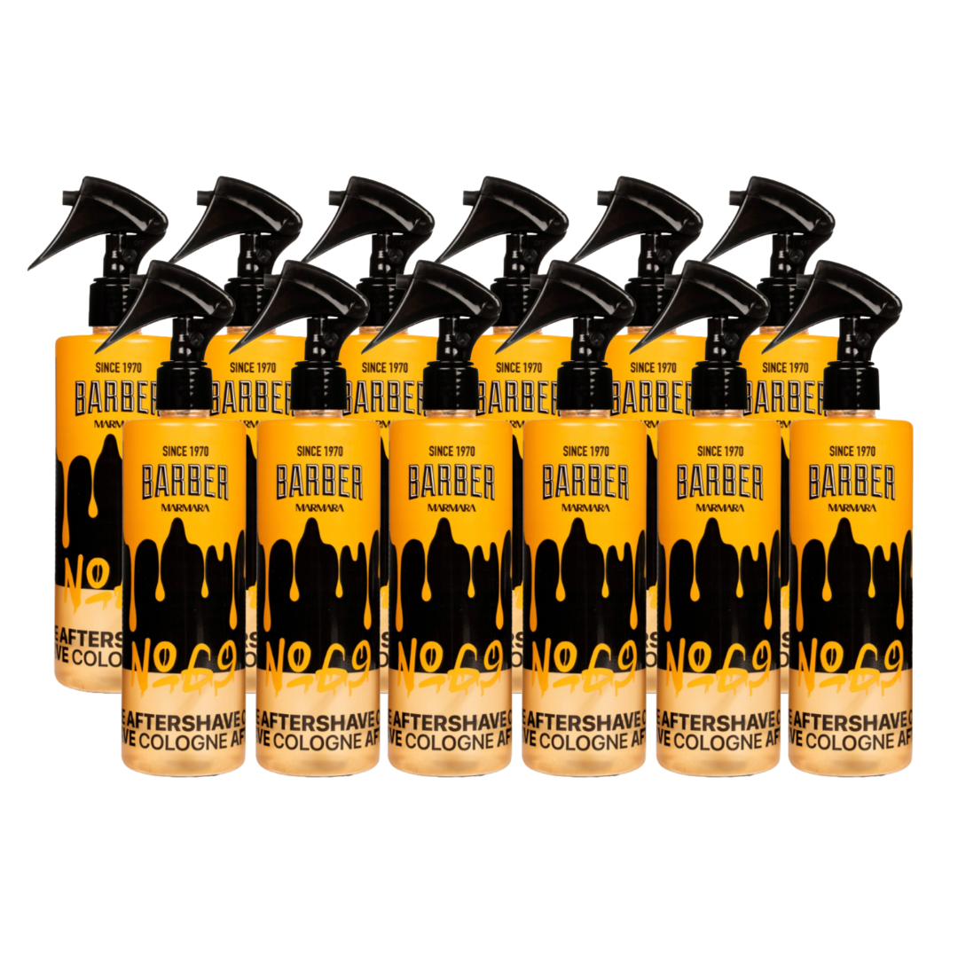 MARMARA BARBER Aftershave Cologne 400ml - No 69 - 12er Pack