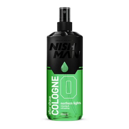 Nish Man Aftershave Cologne 0 Northern Lights 400ml - 3 Pack