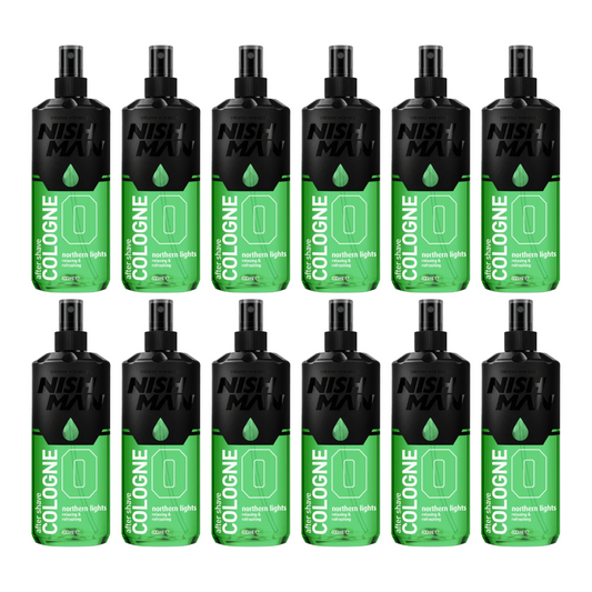 Nish Man Aftershave Cologne 0 Northern Lights 400ml - 12 Stk.