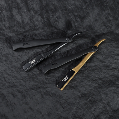 JRL Magnetic Straight Edge Rasierhobel – BLACK Edition