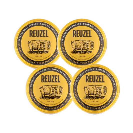 Reuzel Liquid Death - Severed Head Clay Pomade 95.8Gr. - 4 Pieces