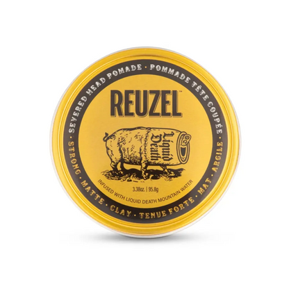 Reuzel Liquid Death - Pommade à l'argile Tête Coupée 95.8Gr. - 12 Pièces