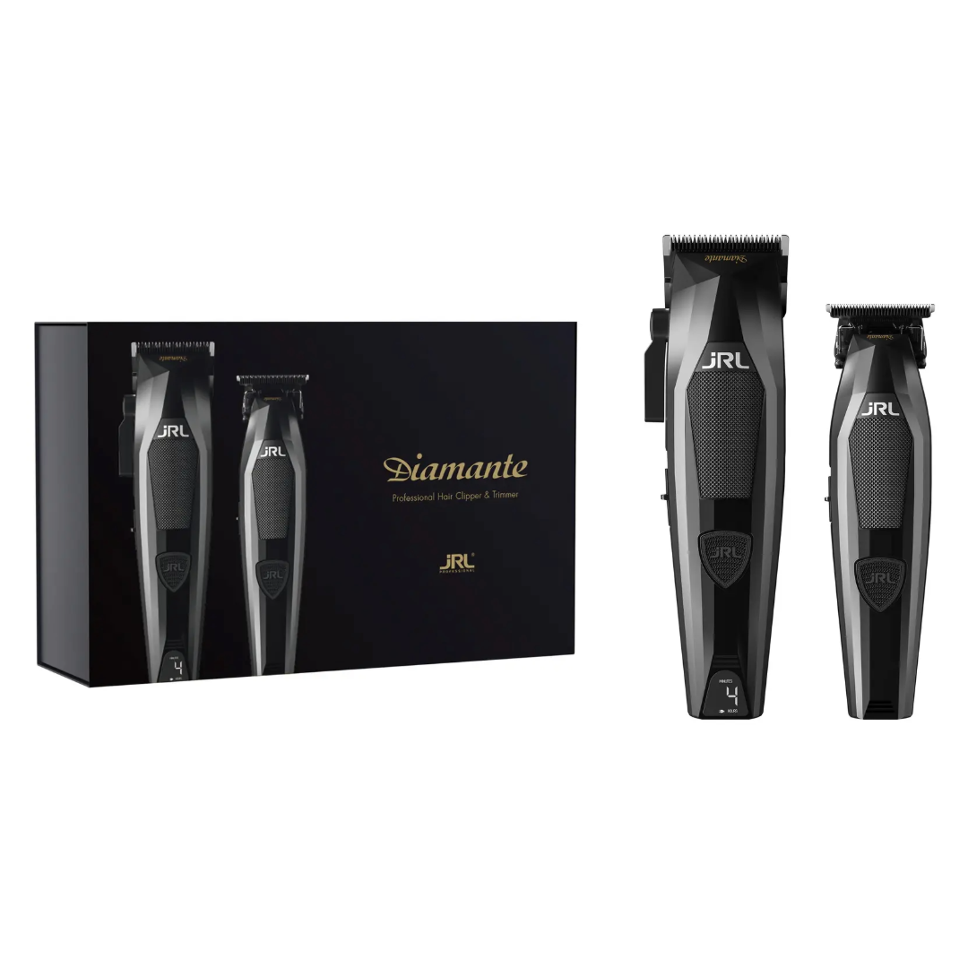 JRL Diamante Kit Clipper + Trimmer Schwarz
