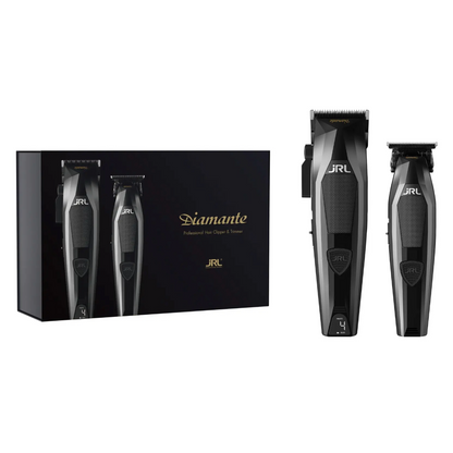 JRL Diamante Kit Clipper + Trimmer Schwarz