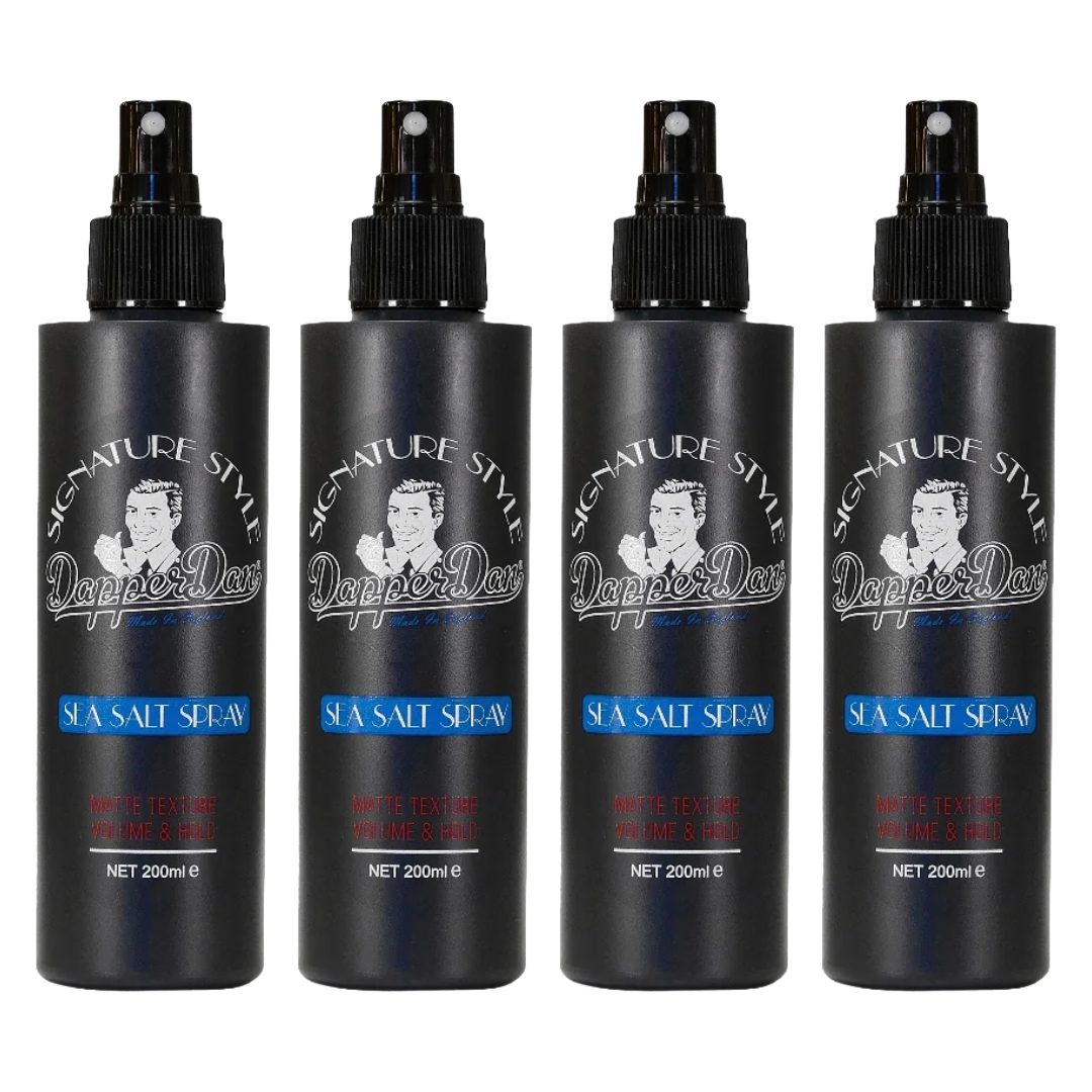 Dapper Dan Signature Style Sea Salt Spray 200ml - Pack de 4