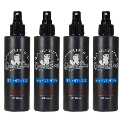 Dapper Dan Signature Style Sea Salt Spray 200ml - Pack de 4