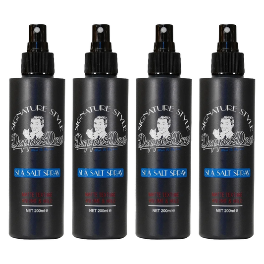 Dapper Dan Signature Style Sea Salt Spray 200ml - 4er Pack