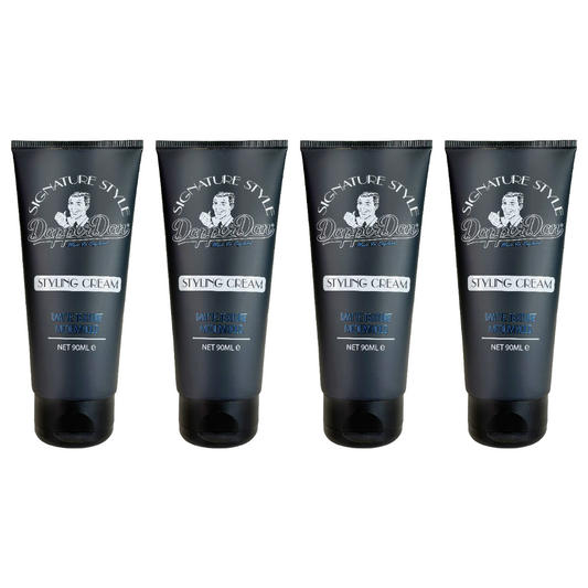 Dapper Dan Signature Style Styling Cream 90ml – 4er-Pack