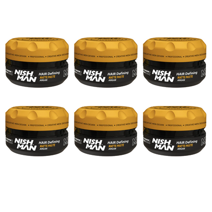 Nish Man Hair Defining Matte Paste M1 - 100ml - 6er-Pack