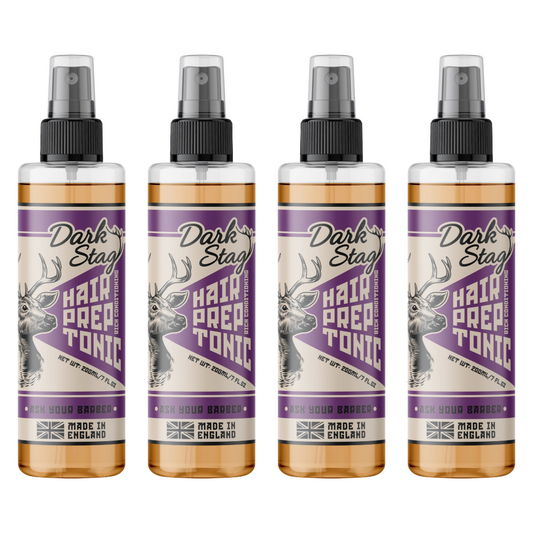 Dark Stag Hair Prep Tonic 200ml - 4 PACK