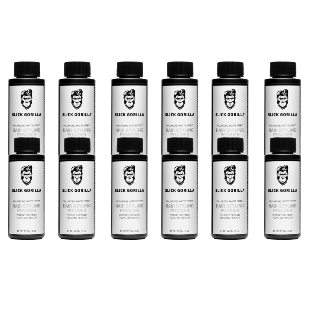 Slick Gorilla Haarstyling-Puder 20 g - 12 Stück