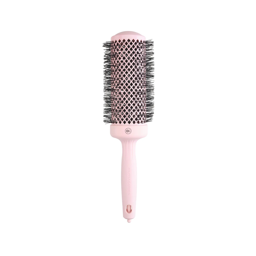 Olivia Garden Expert Blowout Speed Hair Dryer Brush - Pastel Pink 55mm