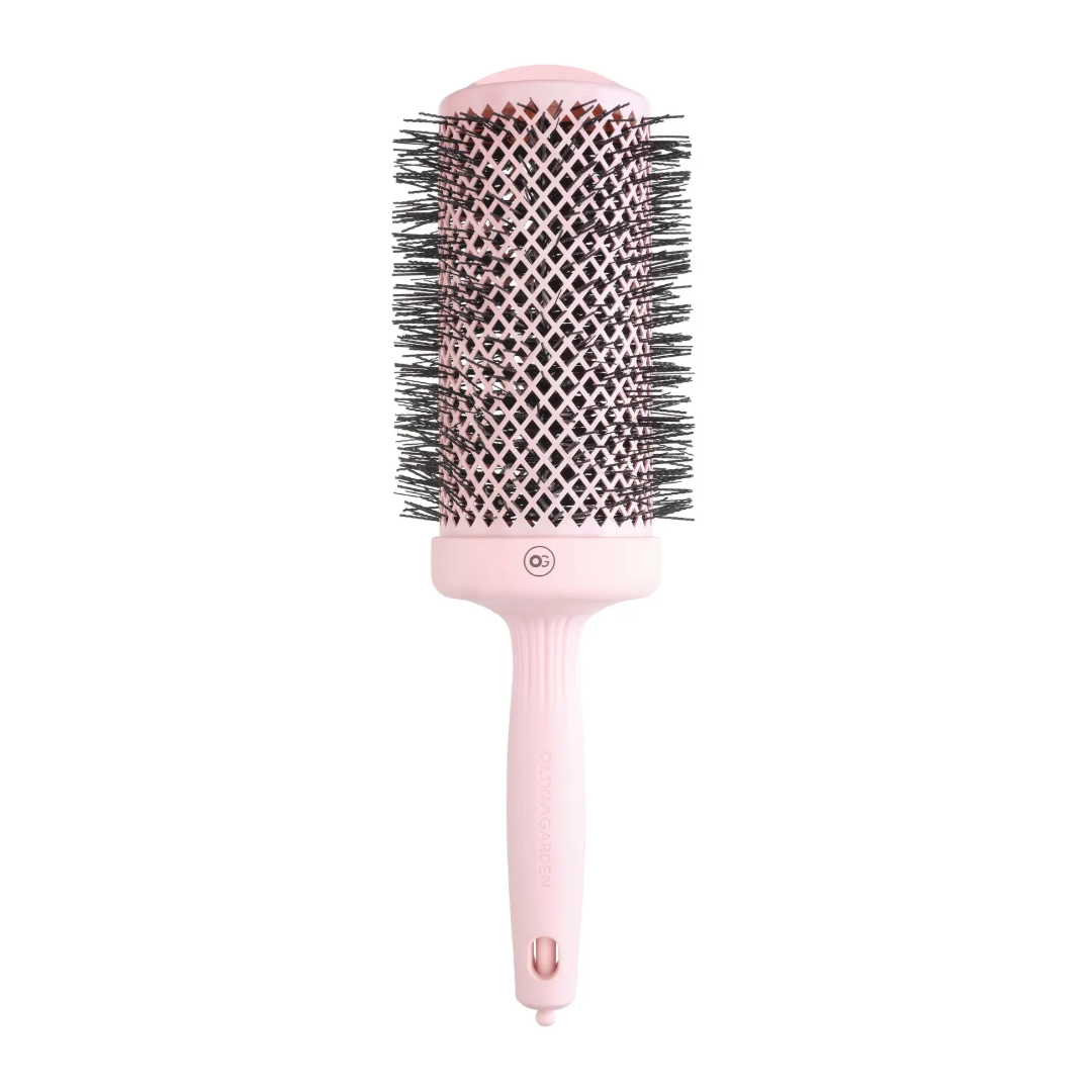 Olivia Garden Expert Blowout Speed Hair Dryer Brush - Pastel Pink 65mm