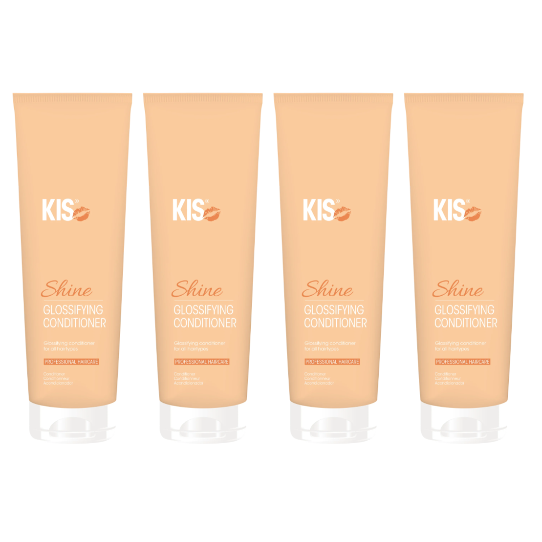KIS Shine Glossifying Conditioner 250ml - 4 PIECES