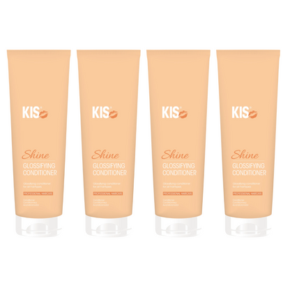 KIS Shine Glossifying Conditioner 250ml - 4 PIECES
