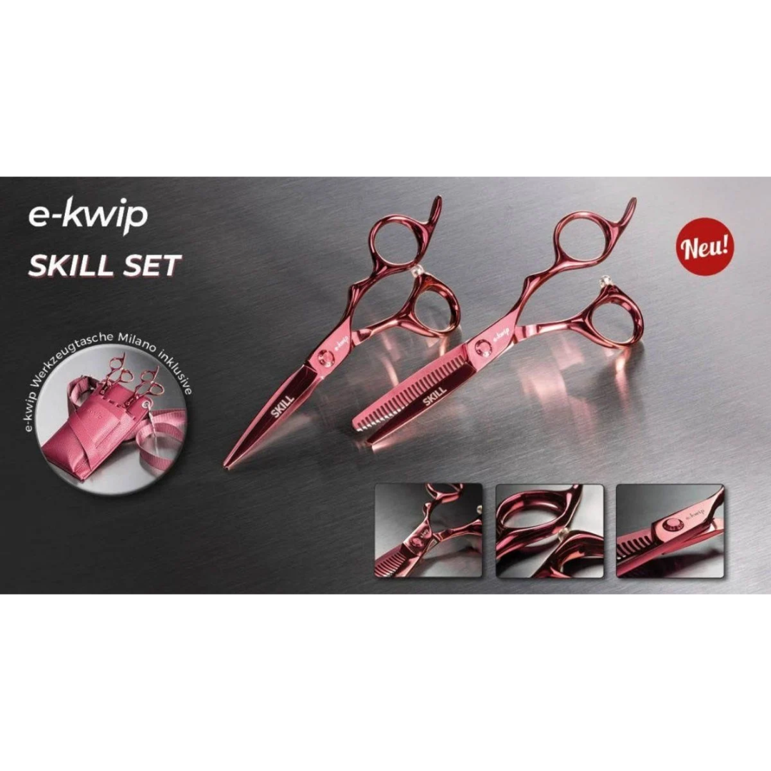 Set de ciseaux E-Kwip SKILL Droitier