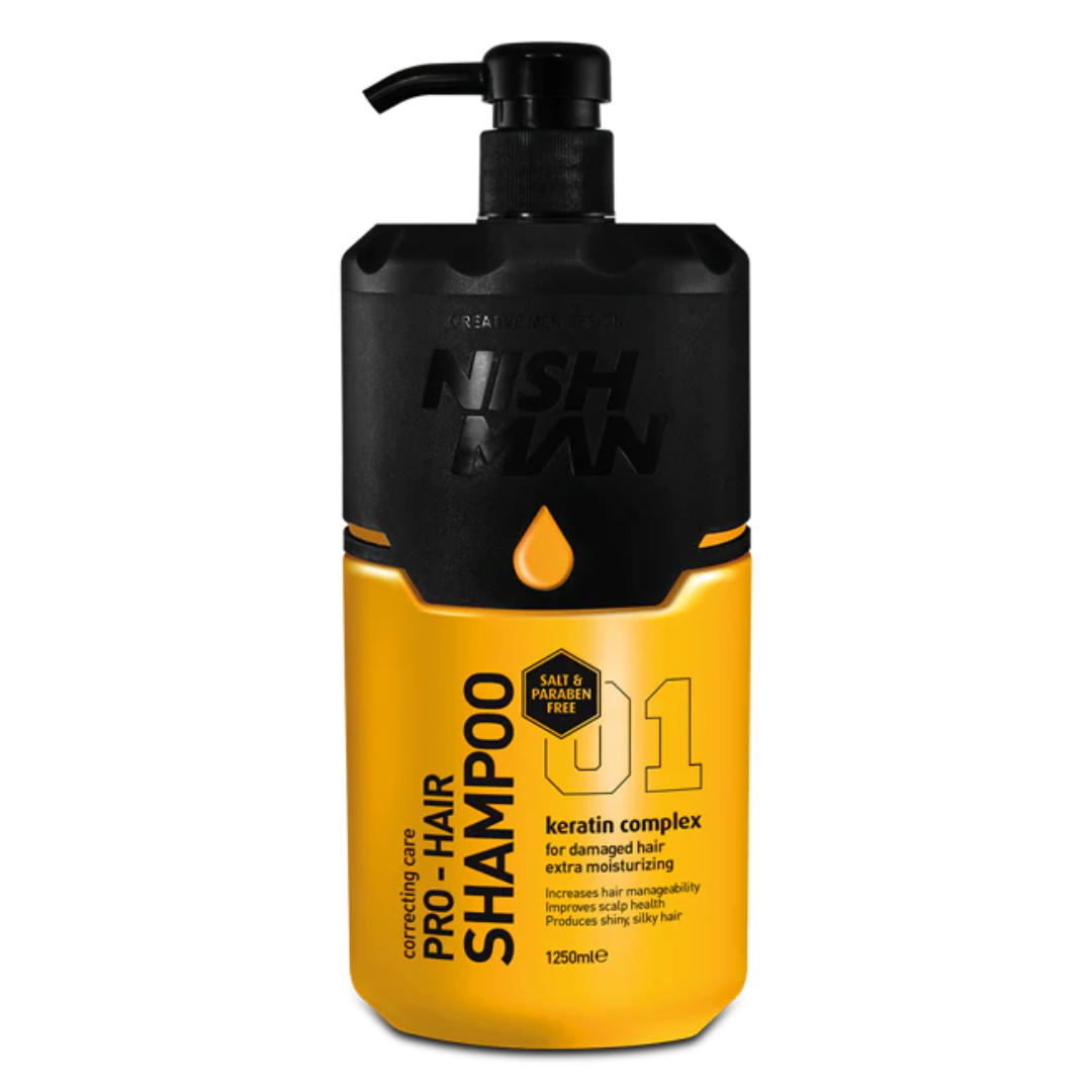 Nish Man Shampoo salz- und parabenfrei 1250 ml