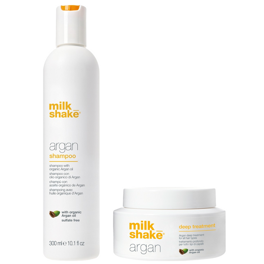 Milkshake Argan Shampoo 300ml + Argan Treatment 200ml