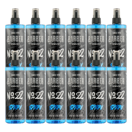 MARMARA BARBER GRAFFITI Series Spray Cologne 400ml n° 22 - 12 PIÈCES