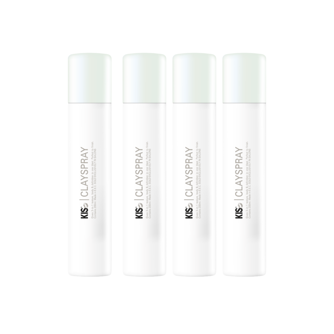 KIS Clay Spray 200ml - 4er Pack