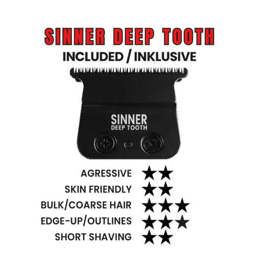 Kyone Sinner Deep Tooth Blade | Sinner Trimmer