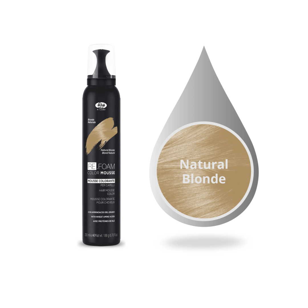 Lisap Refoam Color Mousse 17 - Blond Naturel