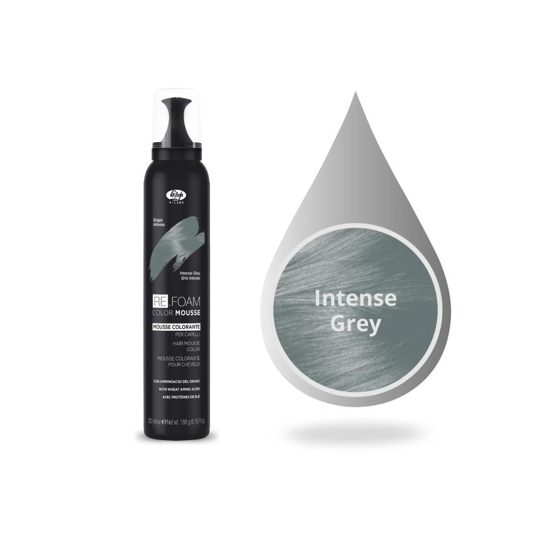 Lisap Refoam Color Mousse 24 - Intensiv Grau