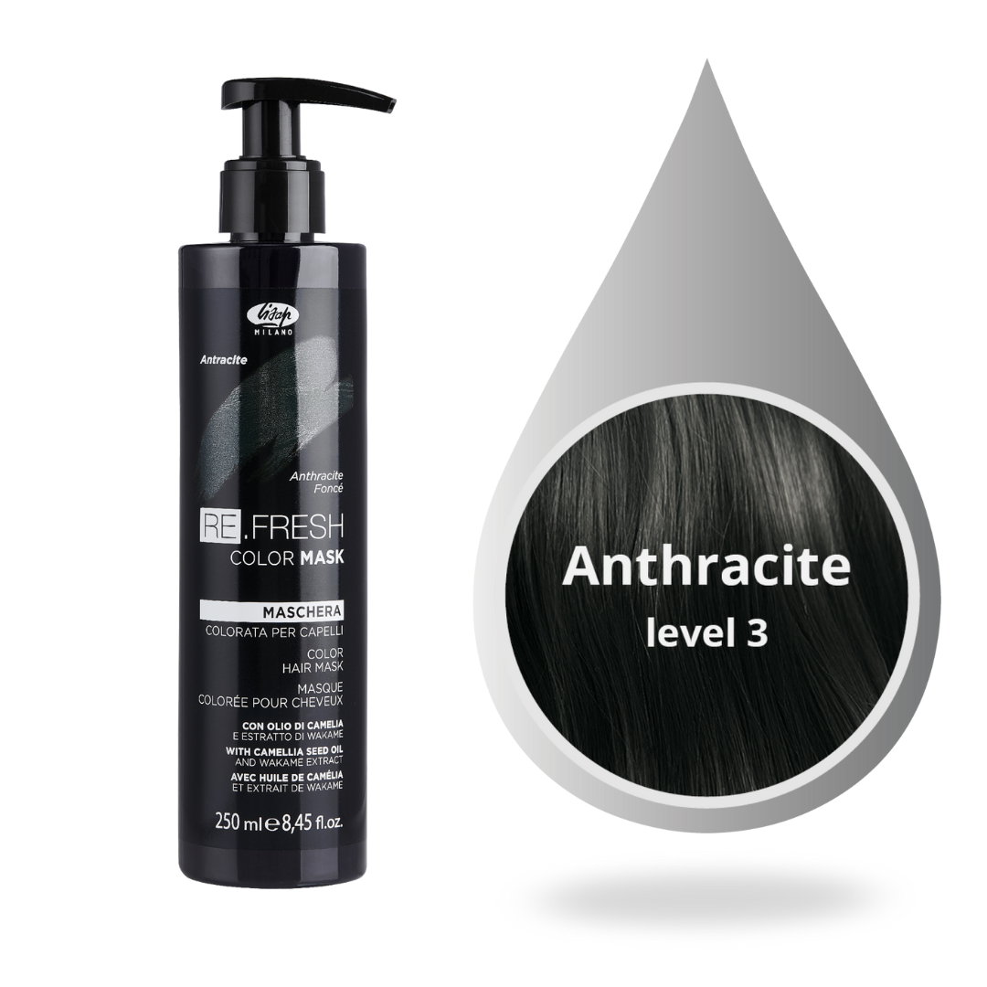 Lisap Re.Fresh Color Mask 250ml - ANTHRACITE