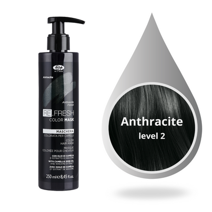Lisap Re.Fresh Color Mask 250ml - ANTHRACITE