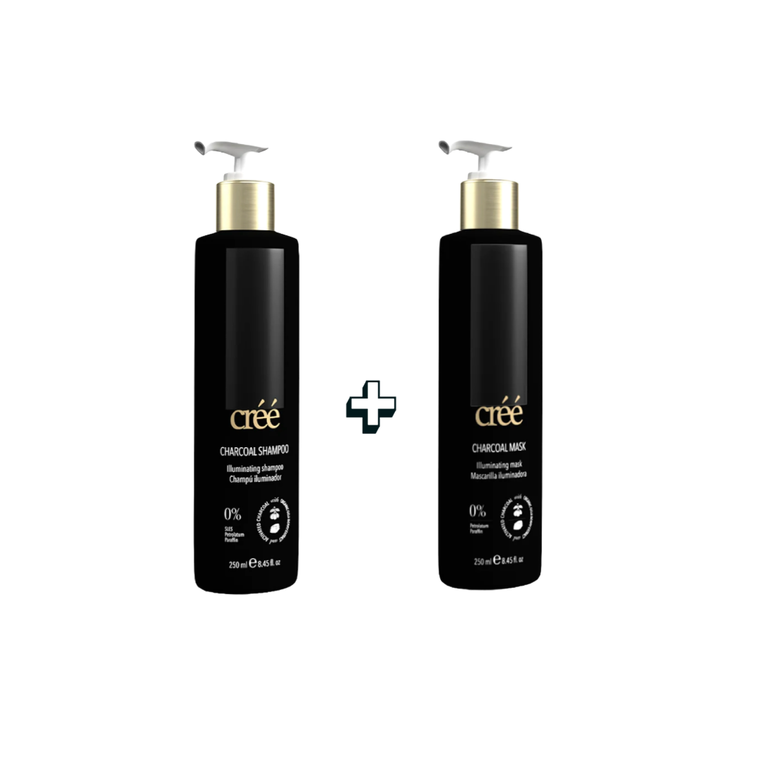 Créé Professional Charcoal Shampoo + Masque 250ml SET