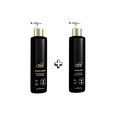 Créé Professional Charcoal Shampoo + Masque 250ml SET