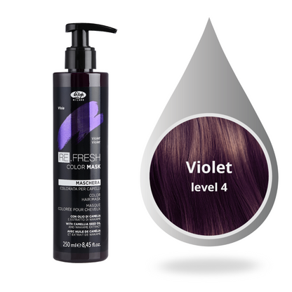 Masque Colorant Lisap Re.Fresh 250ml - VIOLET