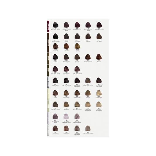 Créé Professional Colorchart LARGE