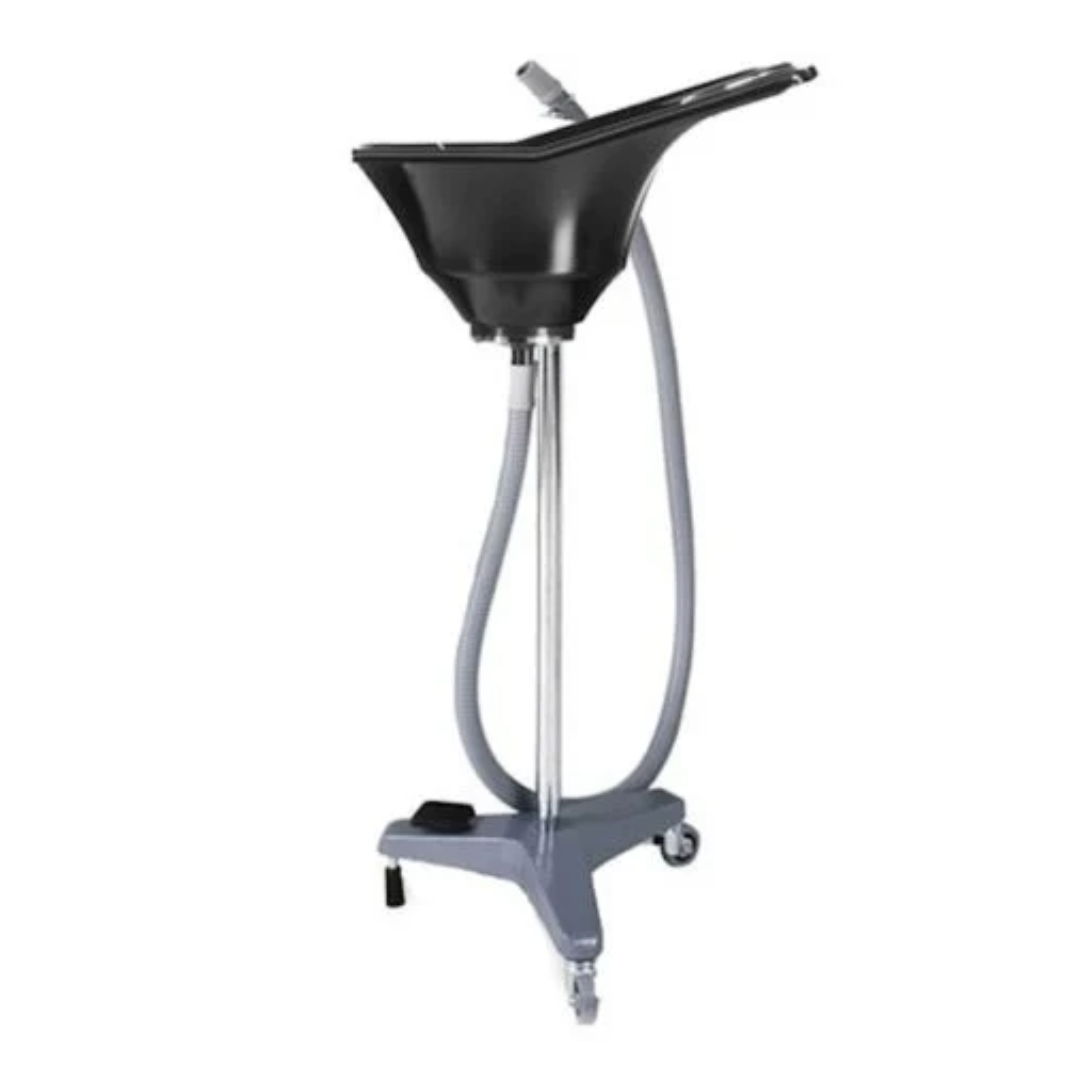 Alteq Mobile Waschbecken, verstellbares Pedal mit Rollen