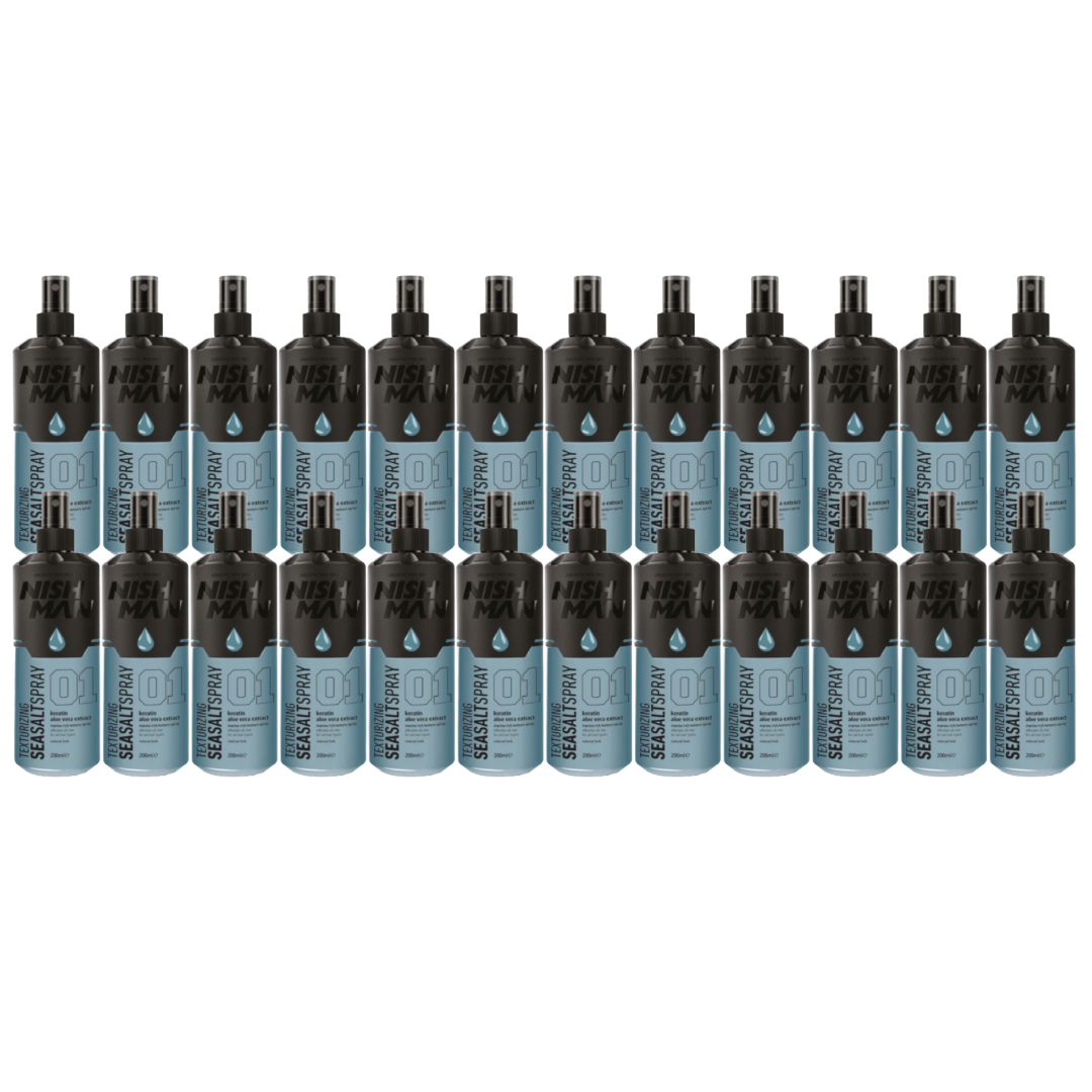 Nish Man Seasalt Spray 200ml 24er-Pack
