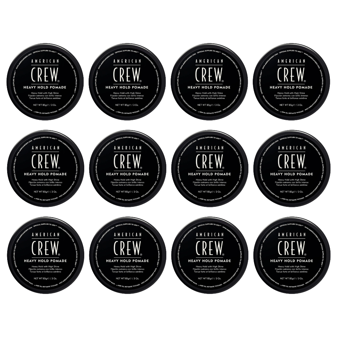 Pommade American Crew tenue forte 85g - paquet de 12