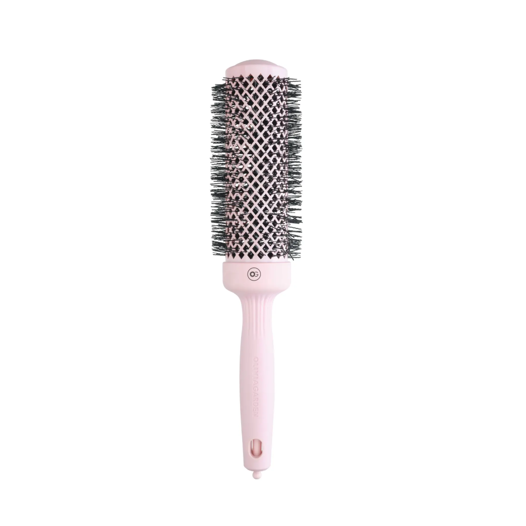 Olivia Garden Expert Blowout Speed Hair Dryer Brush - Pastel Pink 45mm